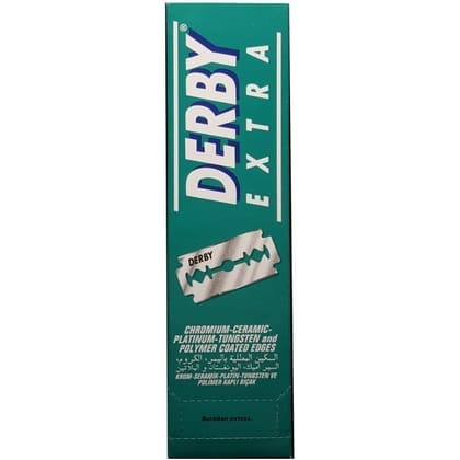 Derby Scheermesjes Plat – Extra (20 x 5 mesjes) 8690885200064