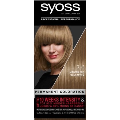 Syoss Haarverf 7-6 Middenblond 5410091735562