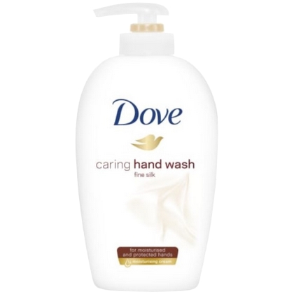 Dove Handzeep Fine Silk pompje 250 ml 8717163605776