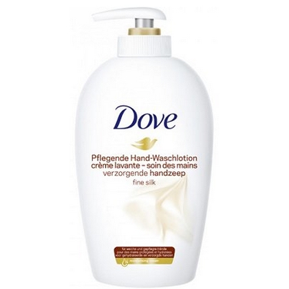 schuifelen Stroomopwaarts tactiek Dove Handzeep Pompje - Fine Silk 250 ml. - Cosmeticapartijen.nl