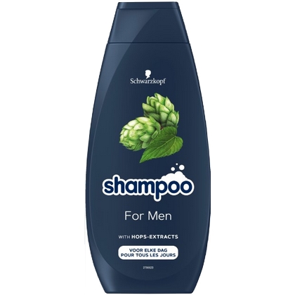 Schwarzkopf Shampoo – For Men 400 ml. 5410091763329