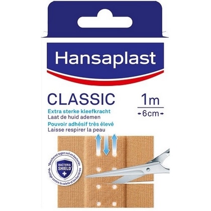 Hansaplast Pleisters Classic 1m x 6cm 4005800175121