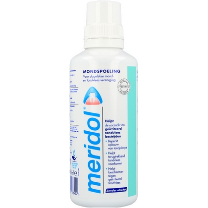 Grap buik Vertrek Meridol Mondwater 400 ml. - Cosmeticapartijen.nl