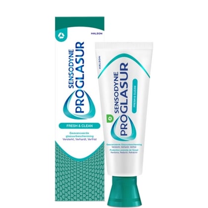 Sensodyne Tandpasta - Proglasur Fresh & Clean 75 ml. NL FR - 5054563207371