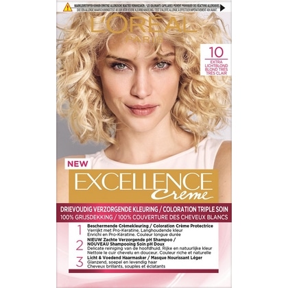 L’Oreal Haarverf – Excellence Creme nr. 10 Extra Lichtblond 8710678024094