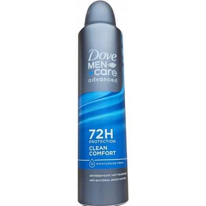 Dove Deospray Men - Care Clean Comfort 250 ml. - 8886304600496