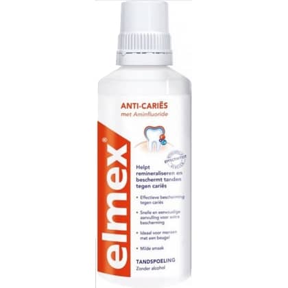 Elmex Tandspoeling Anti Cariës 400 ml - 8718951042575