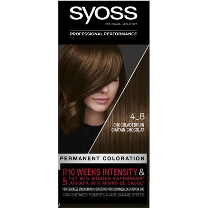 Syoss Haarverf Chocoladebruin 4-8 5410091735500