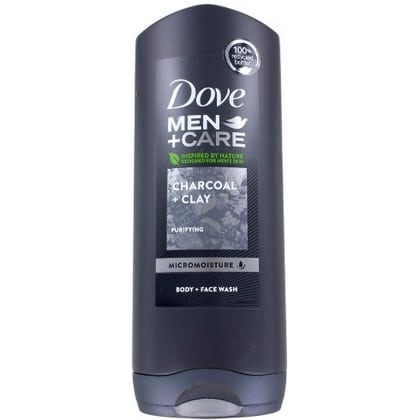 Dove Men Care Douche Charcoal + Clay 400 ml 8710447205273