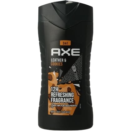 Axe Douchegel – Collision Leather & Cookies 250 ml. 8710447276631