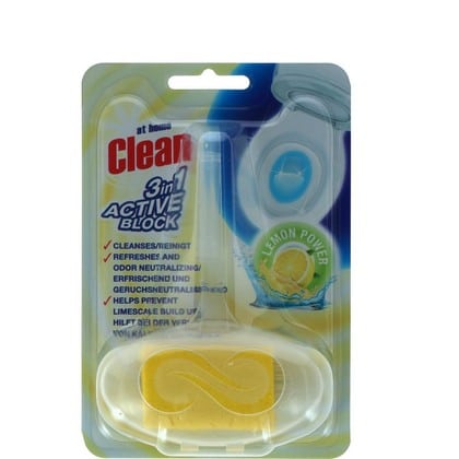 At Home Clean Toiletblok - Lemon 40 gr. - 8721073626240