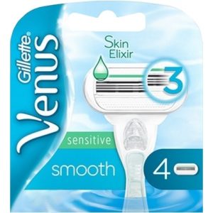 Gillette Venus Sensitive Smooth 4 mesjes 7702018491391