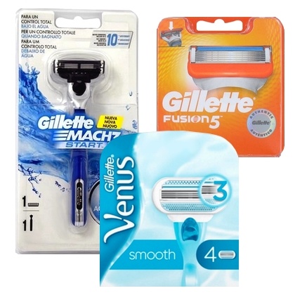 scheermesjes gillette wilkinson assortiment