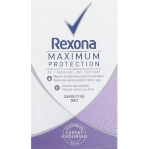 Rexona Maximum Protection Sensitive Dry 45 ml 8711600831063