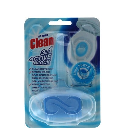 At Home Clean Toiletblok - 40 gr. Aqua - 8721073626288