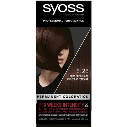 Syoss Haarverf 3-28 Pure Chocolade 5410091735654