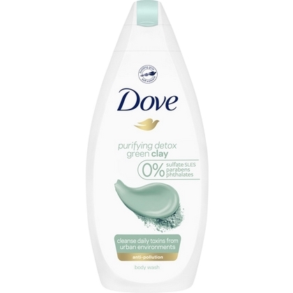 Dove Douchegel Purifying Detox Green Clay 500 ml 8717163692110