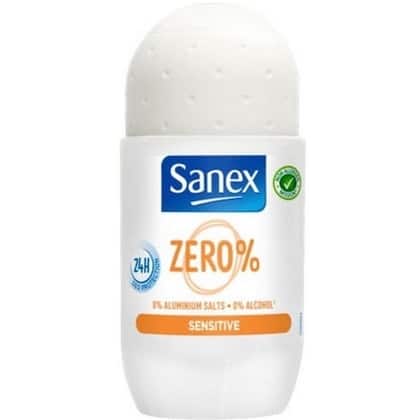 Sanex Deo Roll-on Zero % Gevoelige Huid 50 ml 8718951268432