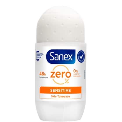 Sanex Deo Roll-on - Zero% Gevoelige Huid 50 ml. - 8718951268432