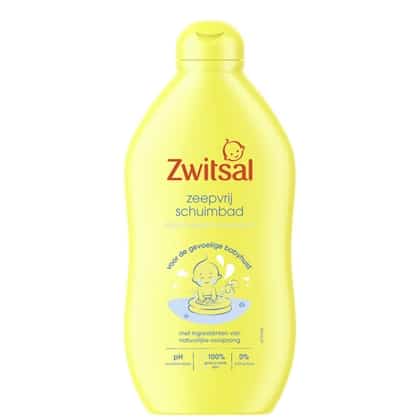 Zwitsal Schuimbad Zeepvrij 400 ml. - 8720181396366