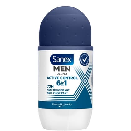 Sanex Deo Roll-on Men - Dermo Active Control 50 ml. - 8718951730298