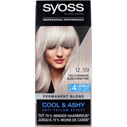 Syoss Haarverf Cool Platinum Blonde 12-59 5410091748210