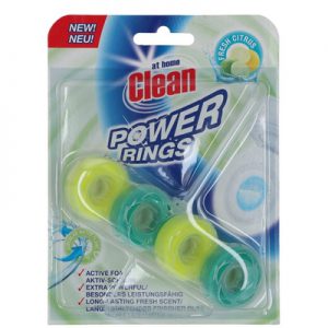 At Home Clean Toiletblok Power Rings Fresh Citrus 8720143121388