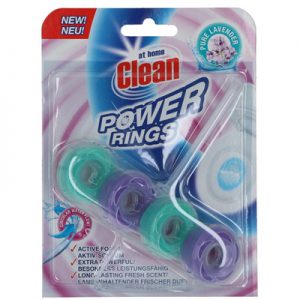 At Home Clean Toiletblow Power Rings Pure Lavender 8720143121364