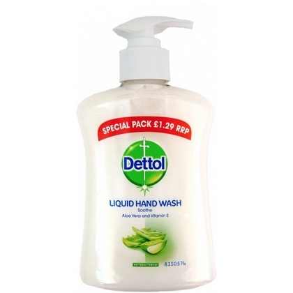 Dettol Handzeep Pompje Aloe Vera 250ml 5011417558416