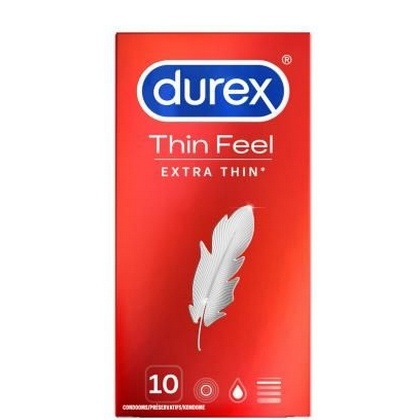 Durex Condooms – Thin Feel Extra Thin 10 stuks