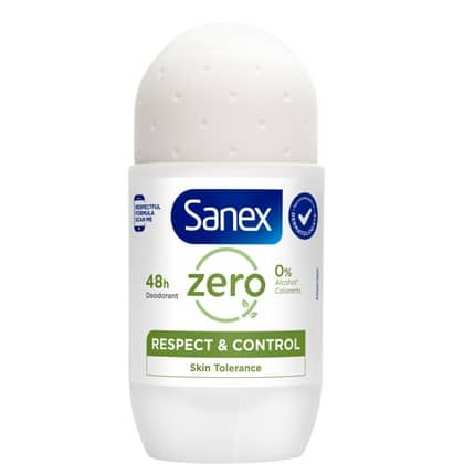 Sanex Deo Roll-on - Zero% Respect & Control 50 ml. - 8718951268425