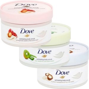 Ontdek de Dove bodyscrubs