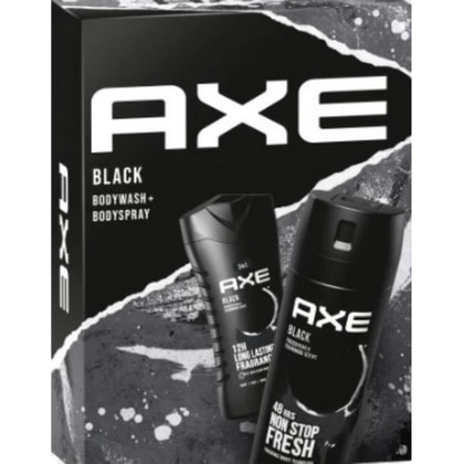 Geschenk Axe - Black Douchegel 250 ml. & Deospray 150 ml. - 8720182655714