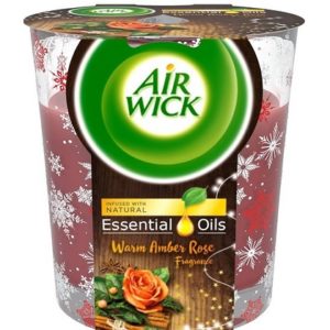 Airwick Geurkaars Essential Oils - Warm Amber Rose 105 gr 5999109541314
