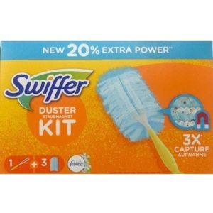Swiffer Duster Kit Febreze- afstoffer + 3 doekjes 5410076542284