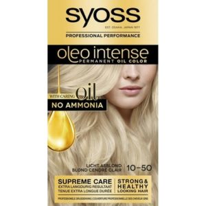 Syoss Haarverf Oleo Intense - 10-50 Licht Asblond 5410091755492