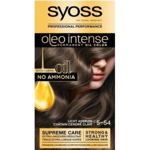 Syoss Haarverf Oleo Intense - 5-54 Licht Asbruin 5410091755454