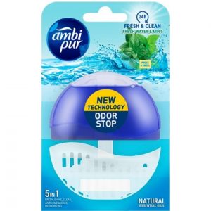 Ambi Pur Toiletblok - Fresh Water & Mint 55 ml 8435495816355