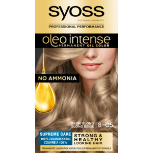 Syoss Haarverf Oleo Intense - 8-05 Beige Blond 5410091761035