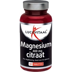 Lucovitaal Magnesium Citraat 400mg 60 tabletten 8713713041971