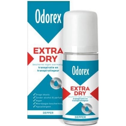 Odorex Deodorant Extra Dry Depper 50 ml 8710919123272