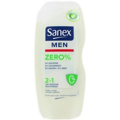 Sanex Douchegel Men - Zero % Normale Huid 250 ml 8718951087545