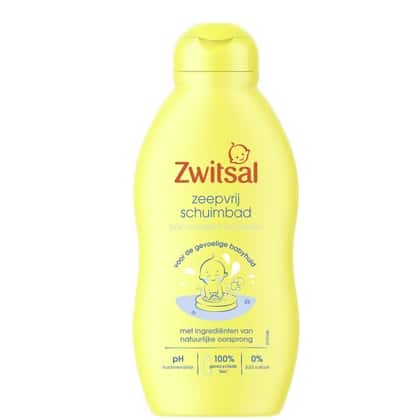 Zwitsal Schuimbad Zeepvrij 200 ml. - 8720181144424