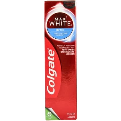 Colgate Tandpasta Max White Optic 75 ml 8718951484627