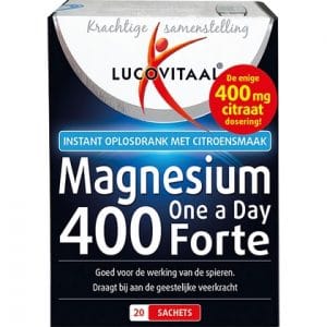 Lucovitaal Magnesium 400 Forte 20 sachets 8713713039022