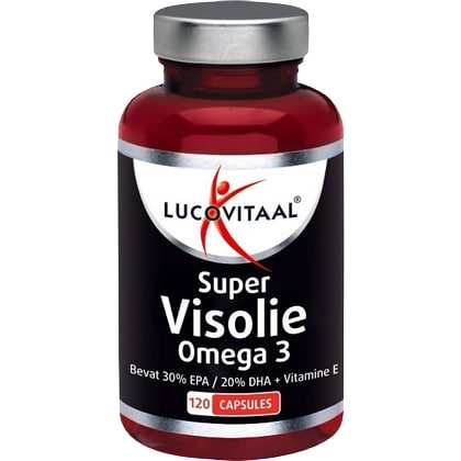 Lucovitaal Visolie Super Omega 3-6 150 caps 8713713082387