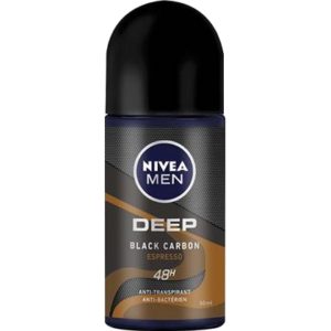 Nivea Deo Roll-on Men Deep Black Carbon Espresso 50 ml 4005900640253