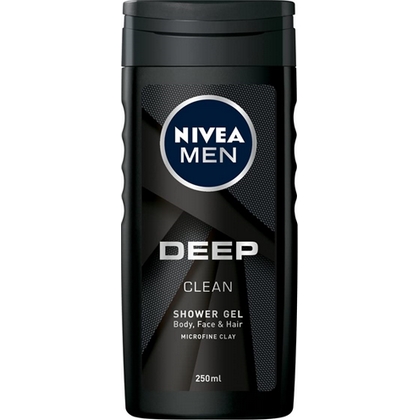 Nivea Douchegel Men Deep Clean 250 ml 4005900531254