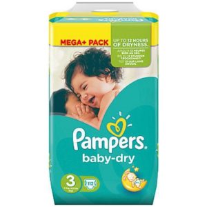 Pampers Baby Dry 3 - 112 stuks 9679