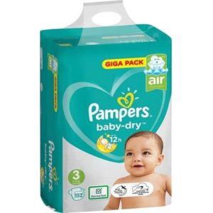 Pampers Baby Dry 3 - 152 luiers - 8001841195889